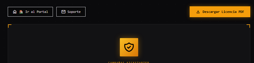 Botón Descargar Licencia PDF
