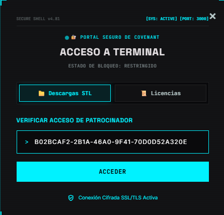 Introducir Token de Acceso en el Terminal